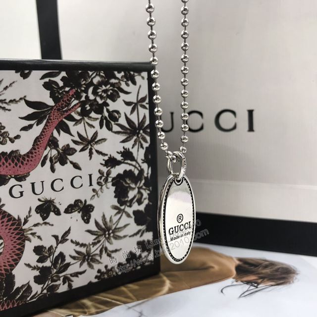 GUCCi飾品 古馳項鏈情侶百搭流行吊墜 Gucci簡約復古配飾  zgbq1040